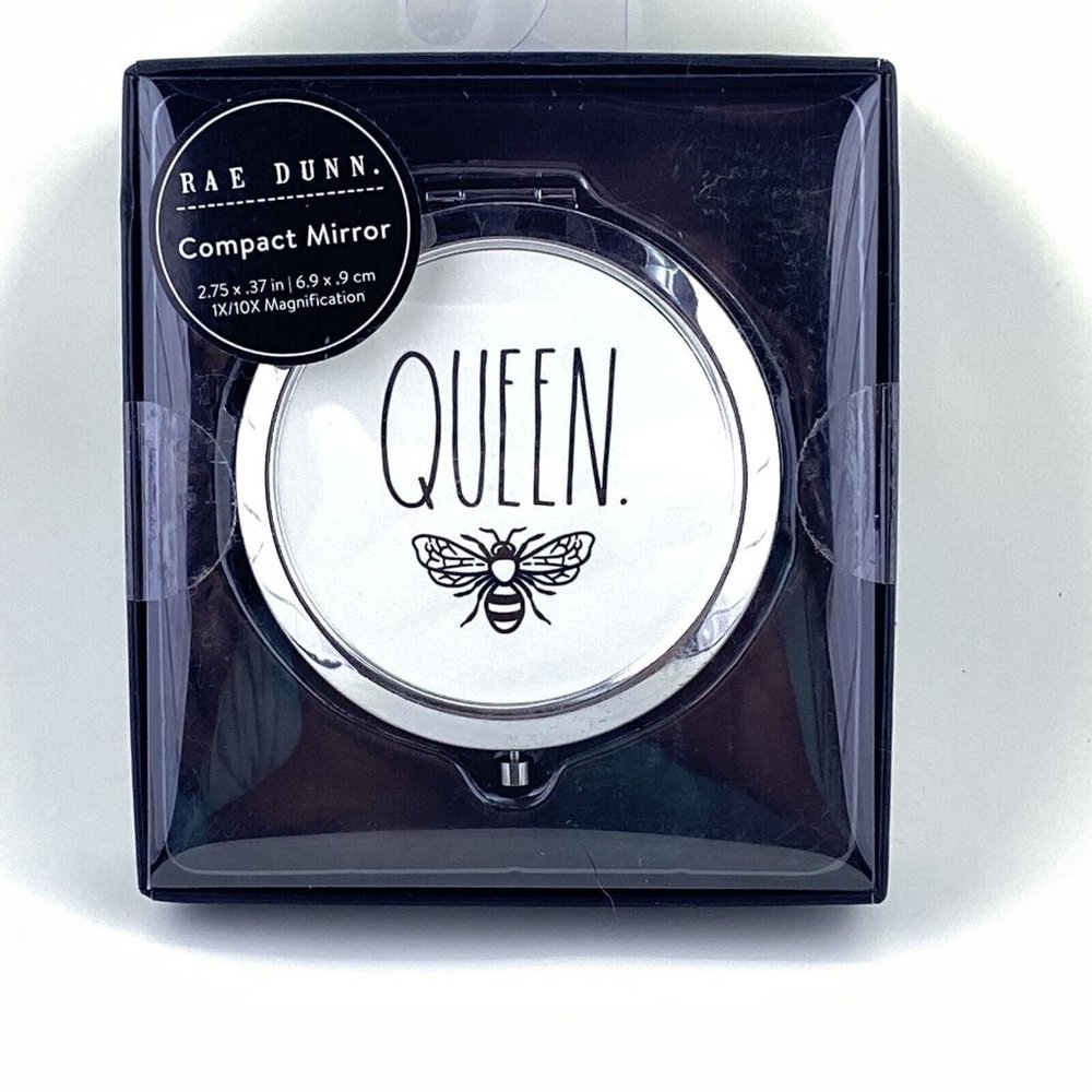 Rae Dunn Queen Bee Compact Mirror